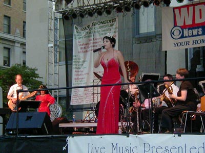 Scene from the West Virginia Italian Heritage Festival